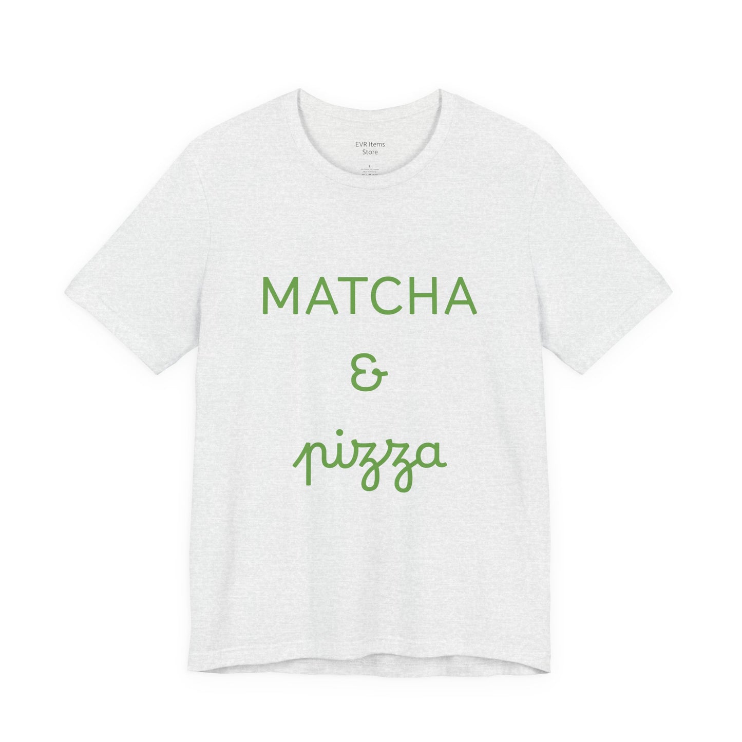 Matcha & Pizza Unisex Tee