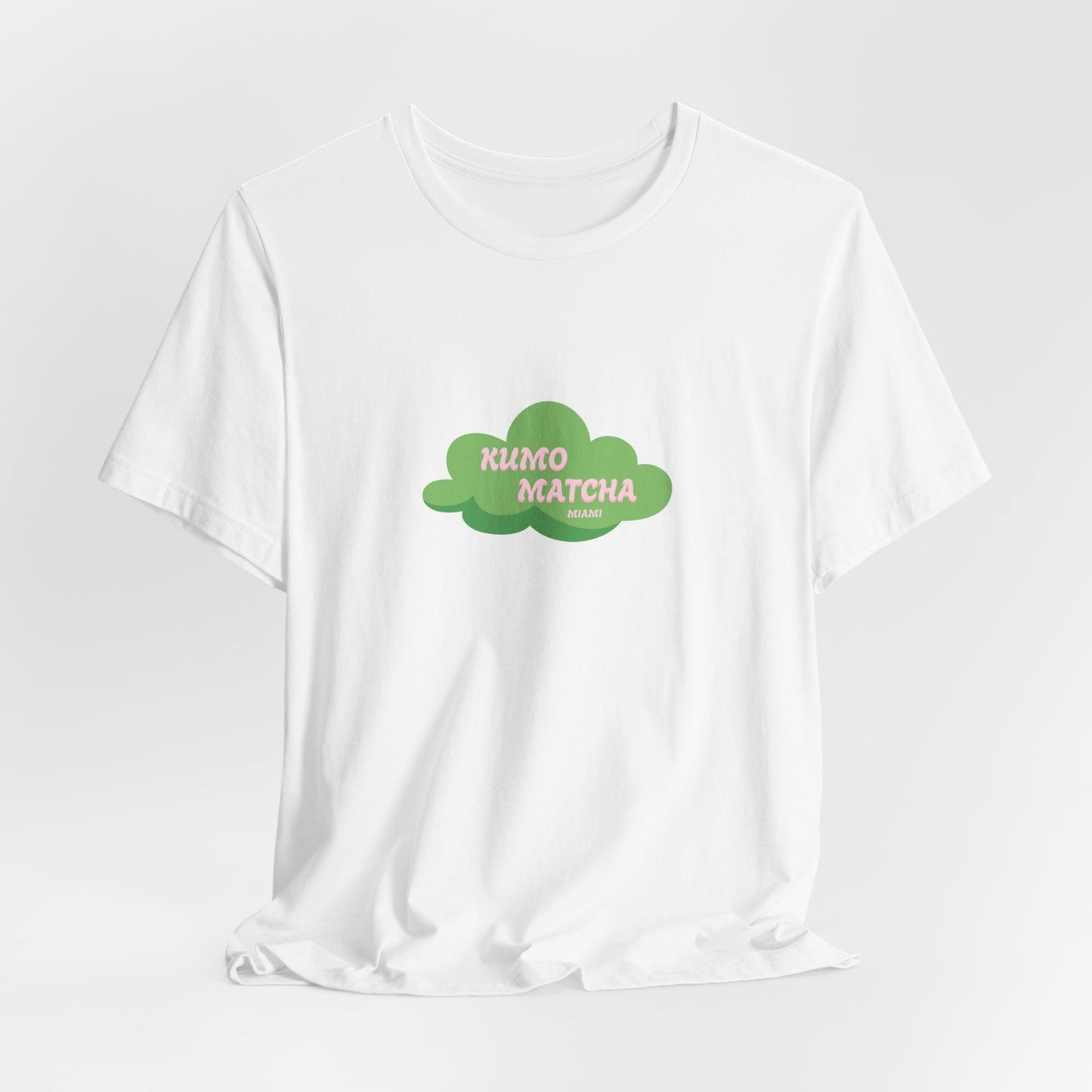 Kumo Matcha Cloud Tee — Cute Japanese Matcha Graphic T-Shirt