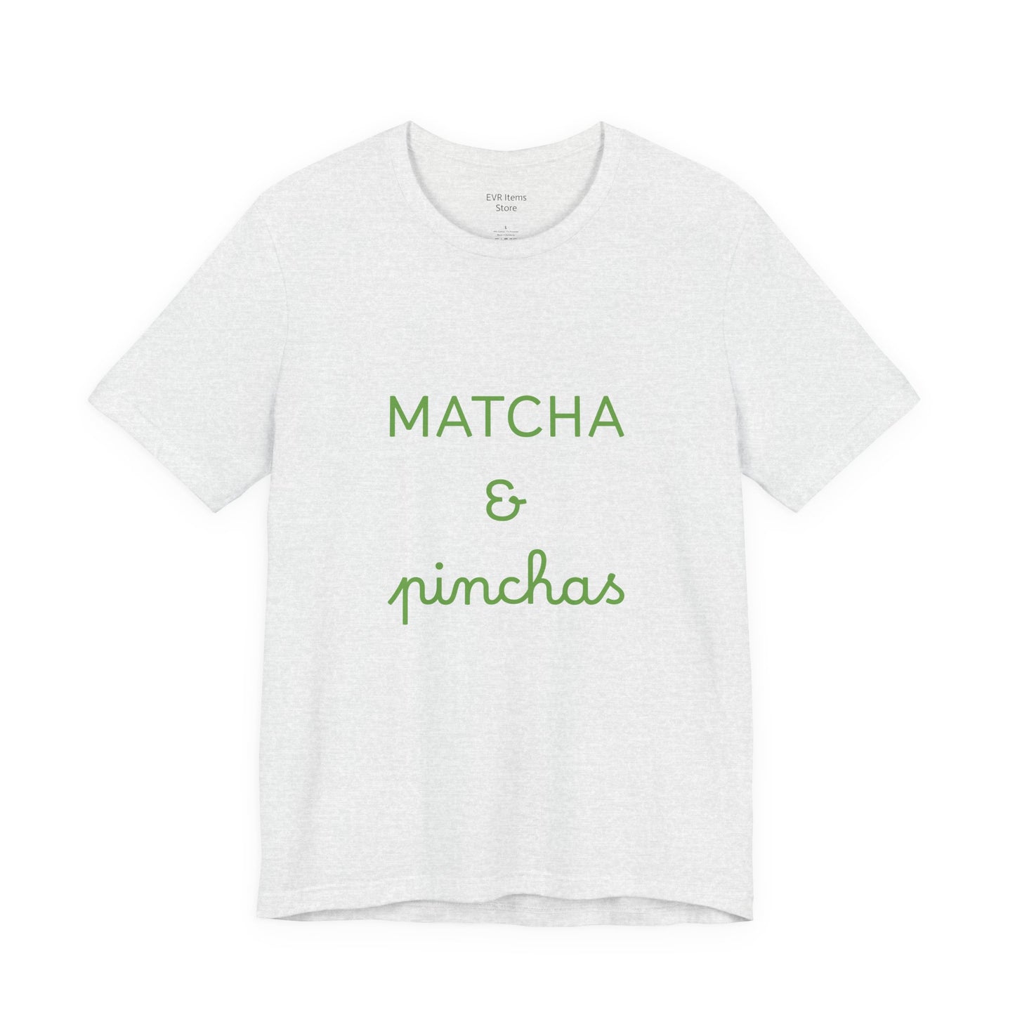 Matcha & Pinchas Unisex Tee, for yoga and matcha lovers