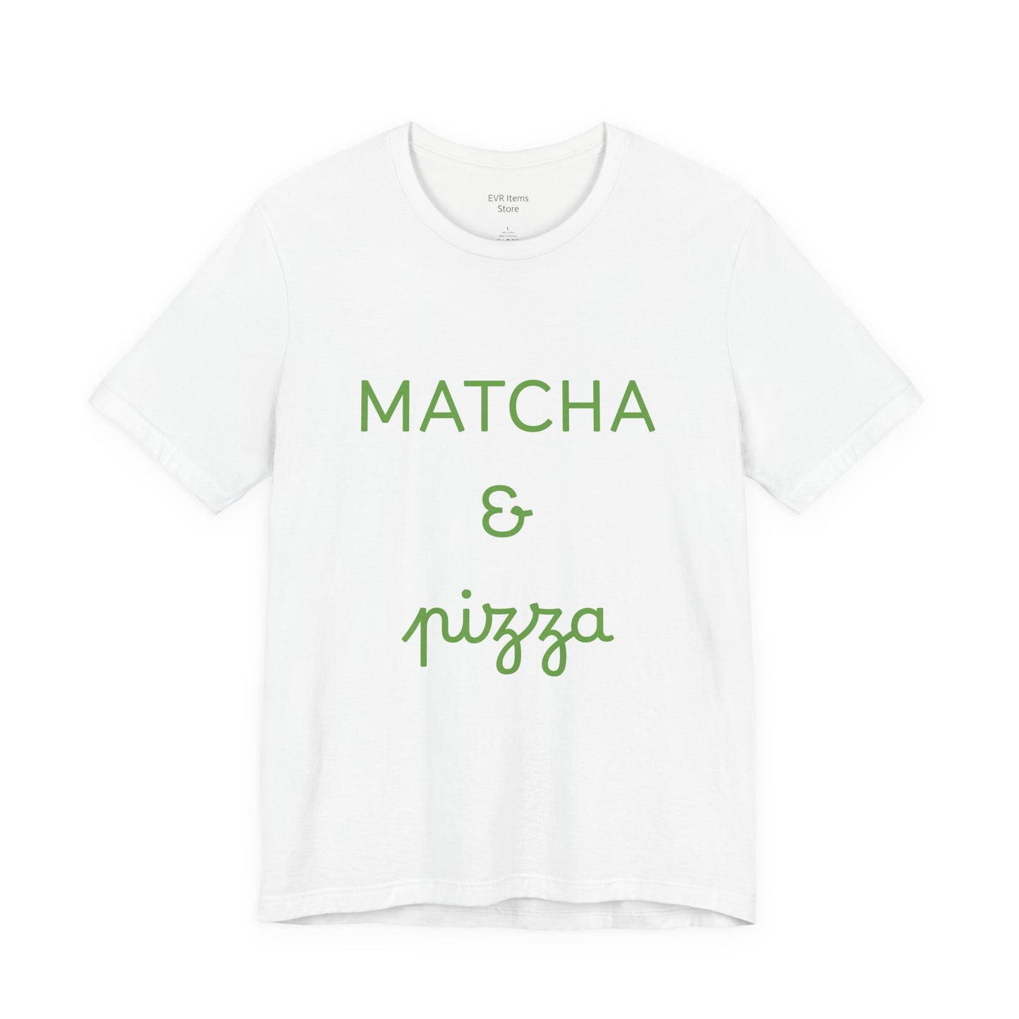 Matcha & Pizza Unisex Tee