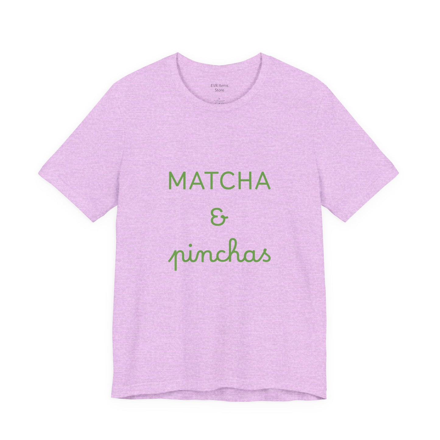 Matcha & Pinchas Unisex Tee, for yoga and matcha lovers