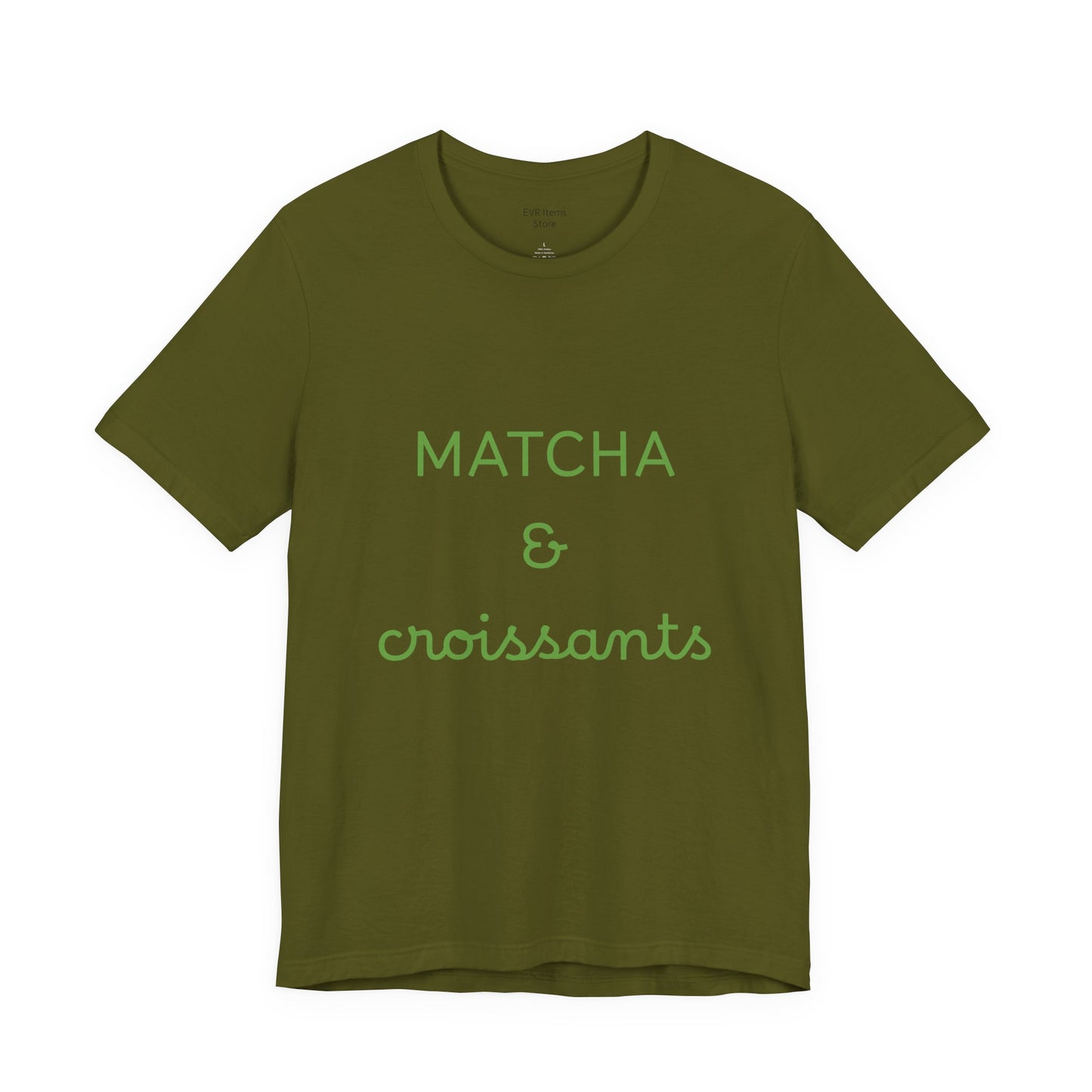 Matcha & Croissants Tee