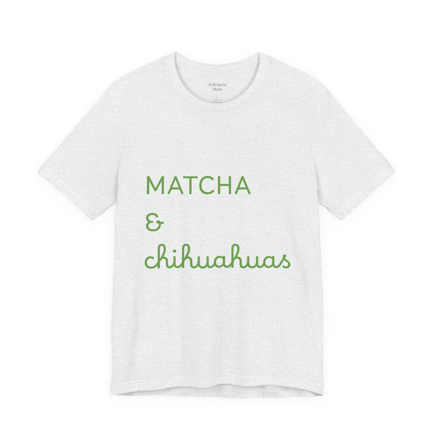 Matcha & Chihuahuas Tshirt animals lover