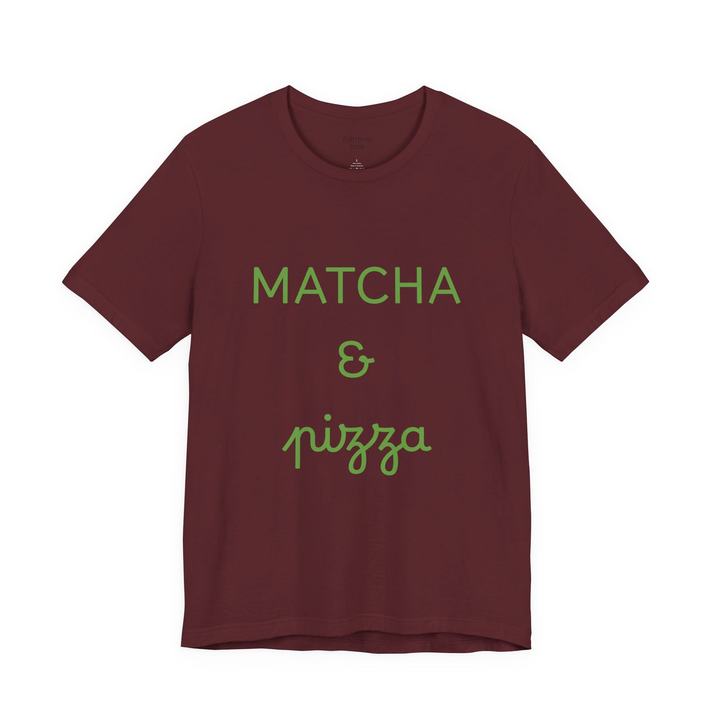 Matcha & Pizza Unisex Tee
