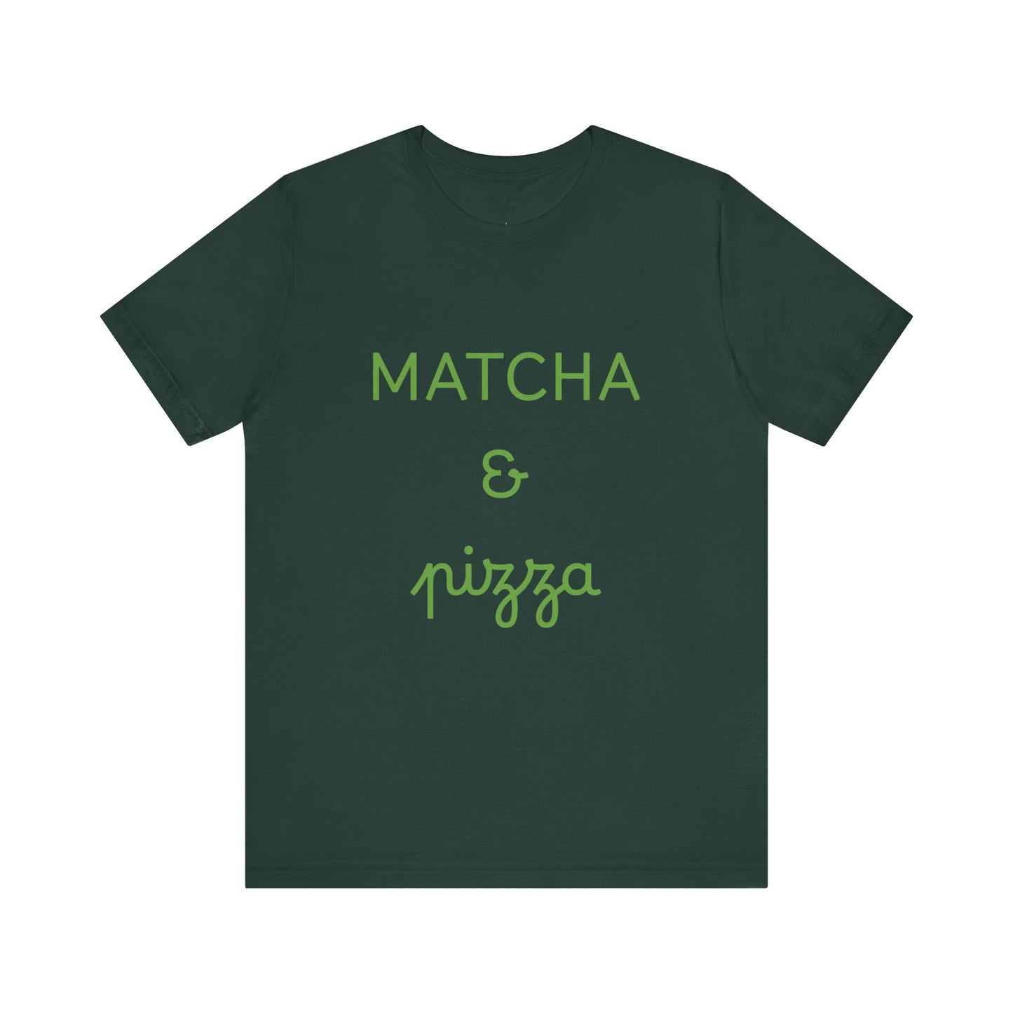 Matcha & Pizza Unisex Tee