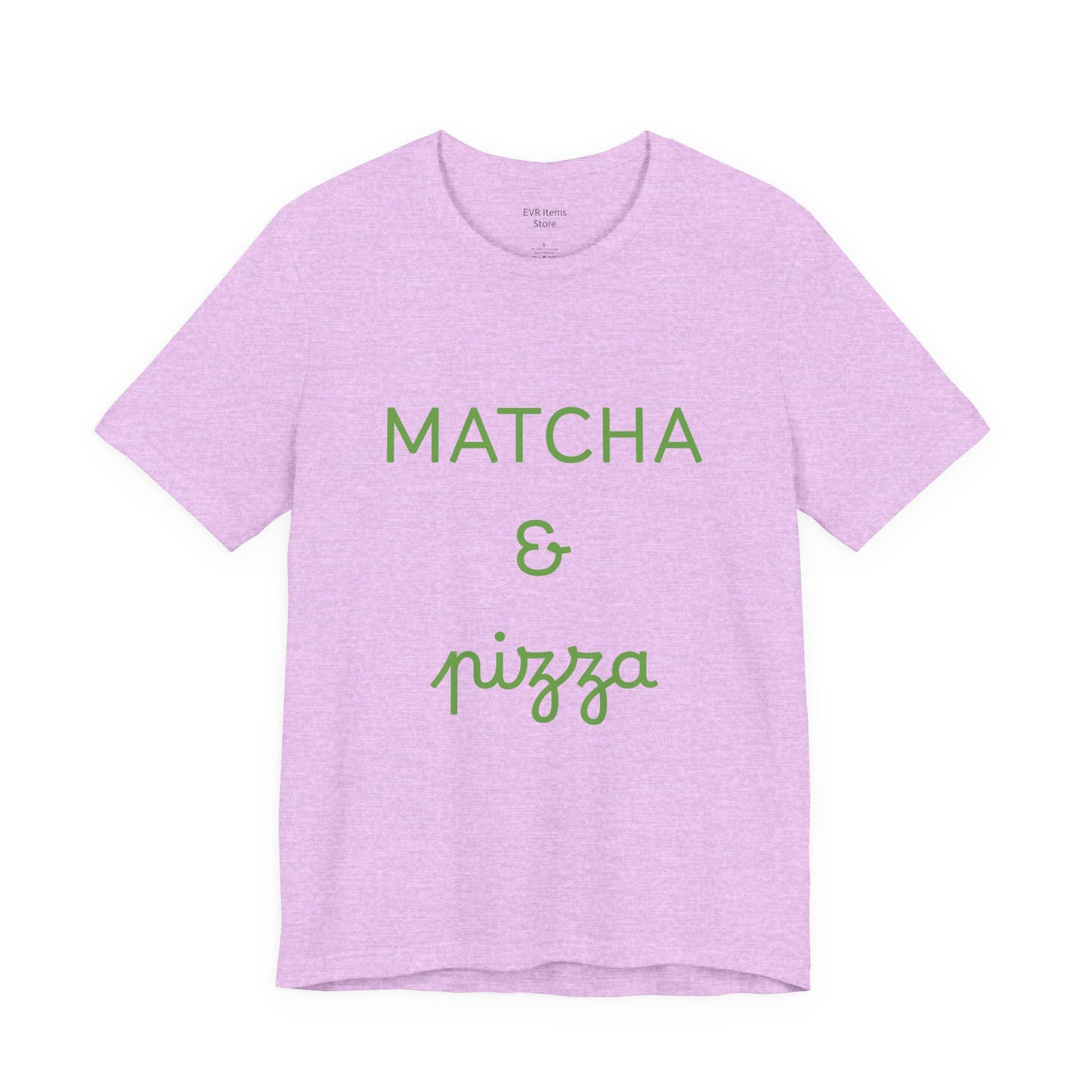 Matcha & Pizza Unisex Tee