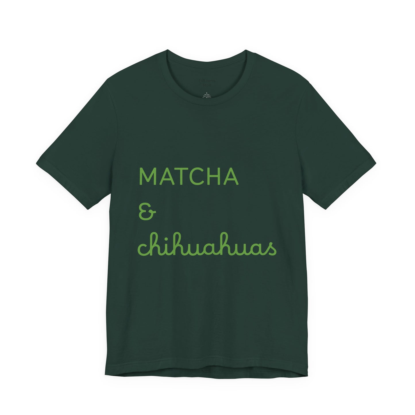 Matcha & Chihuahuas Tshirt animals lover