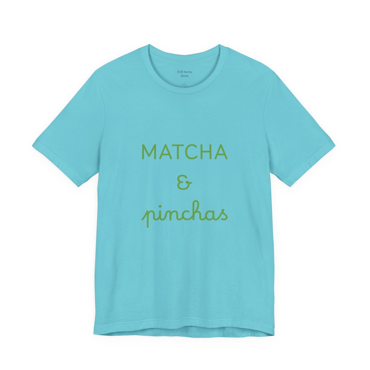 Matcha & Pinchas Unisex Tee, for yoga and matcha lovers