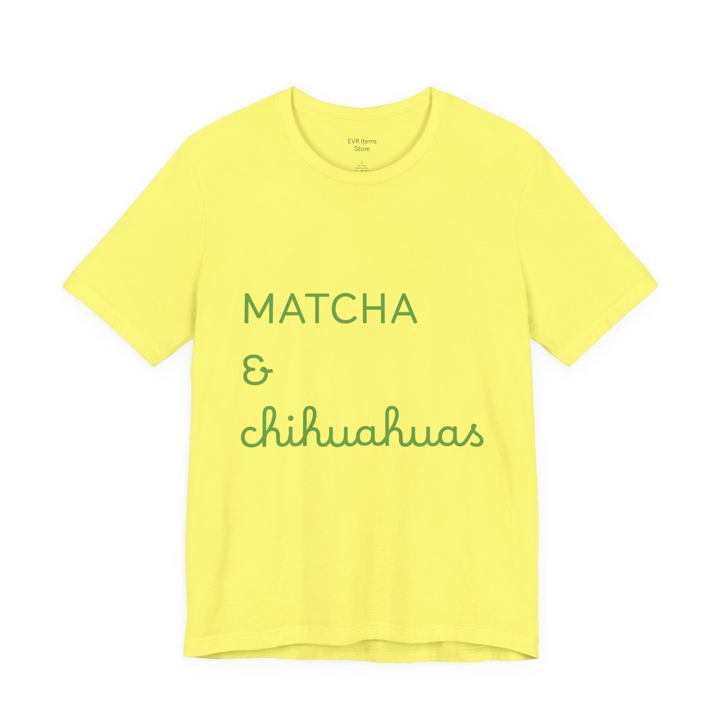 Matcha & Chihuahuas Tshirt animals lover