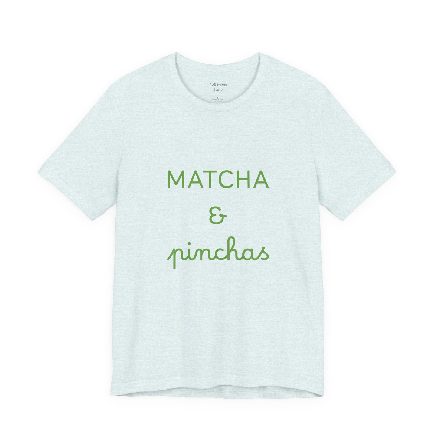 Matcha & Pinchas Unisex Tee, for yoga and matcha lovers