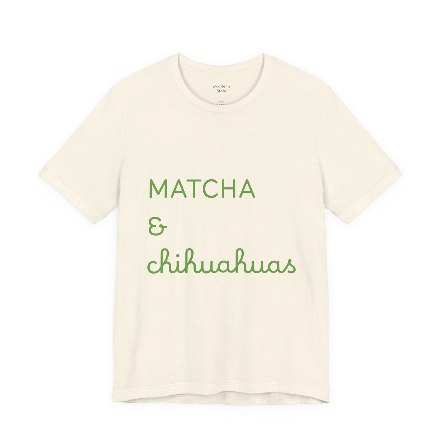 Matcha & Chihuahuas Tshirt animals lover