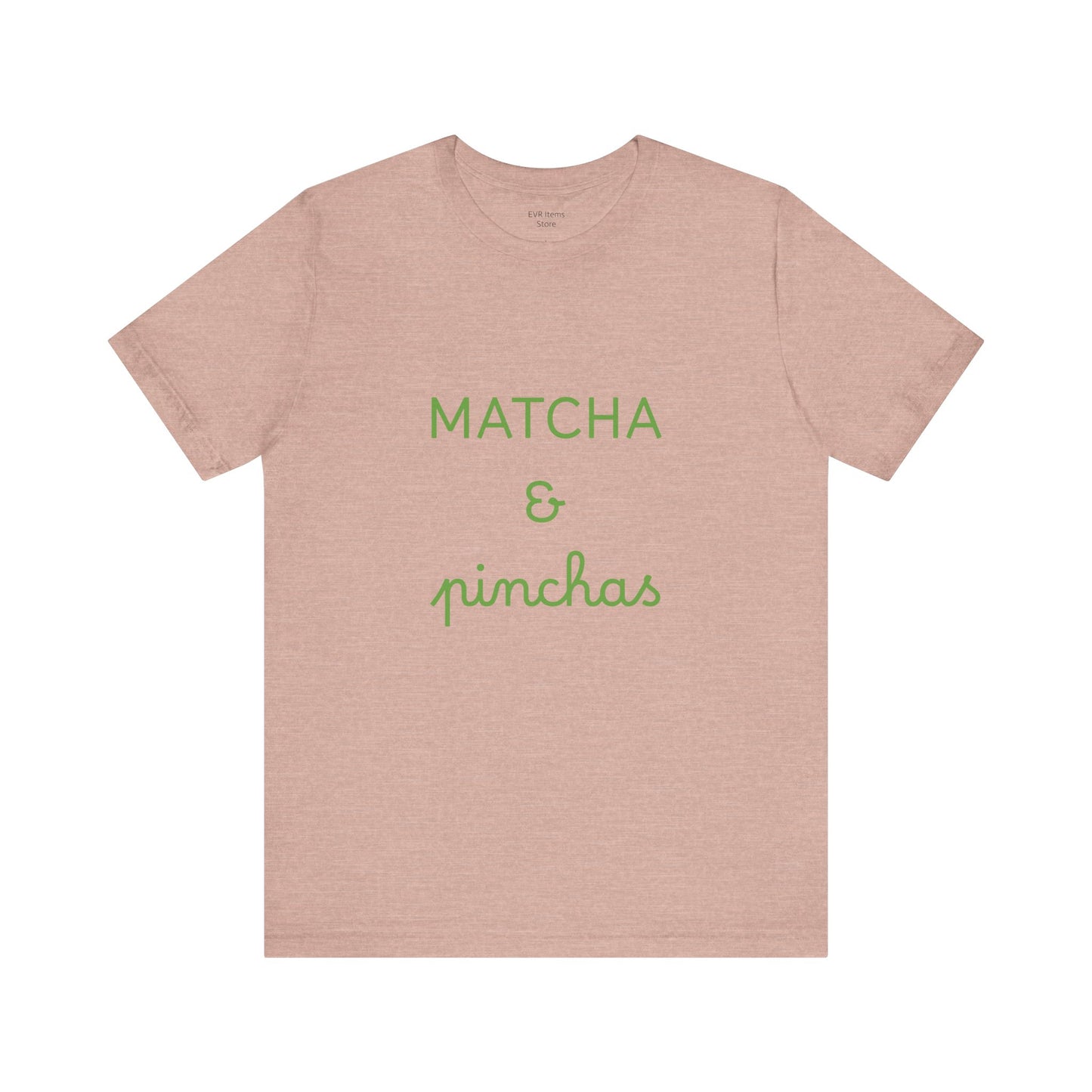 Matcha & Pinchas Unisex Tee, for yoga and matcha lovers