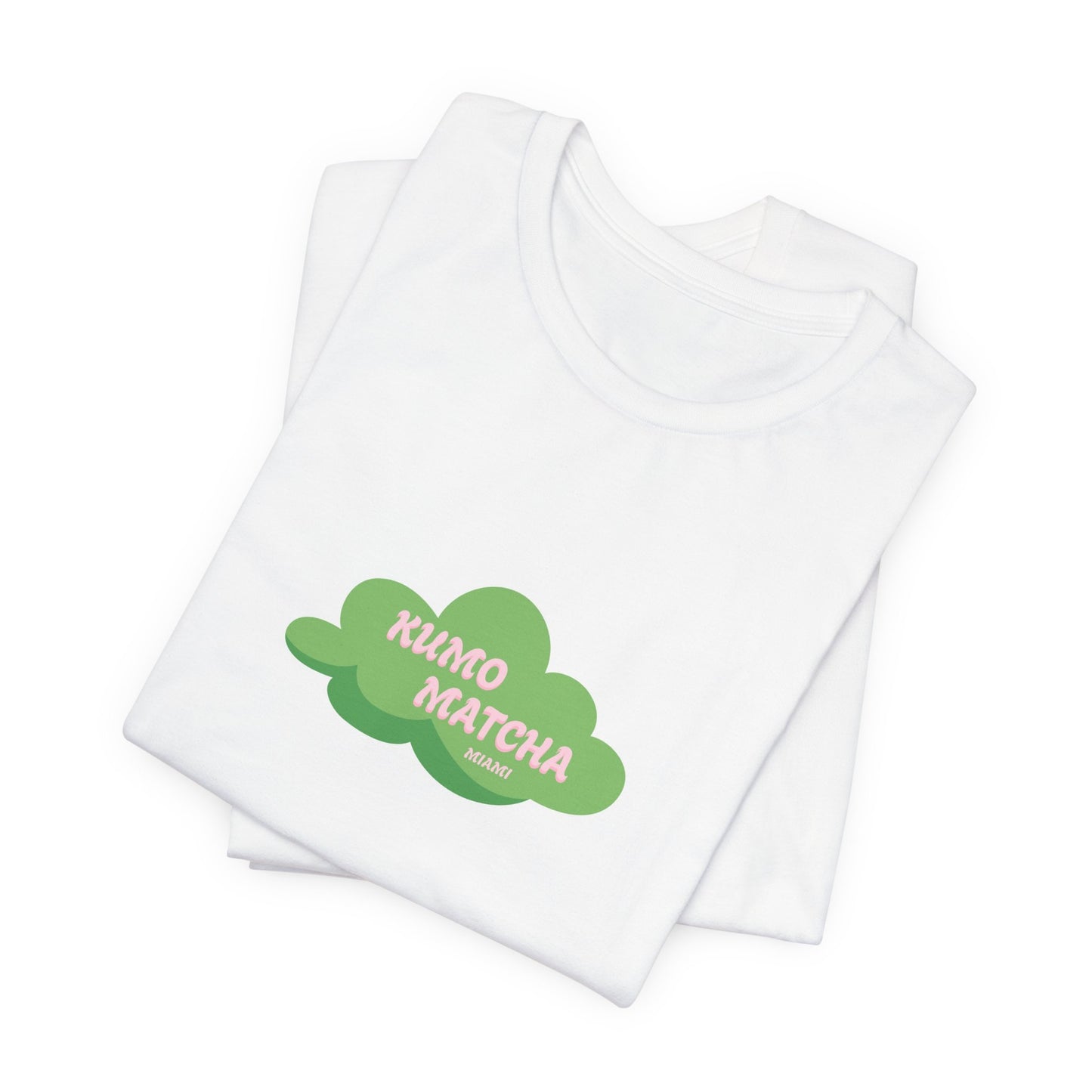 Kumo Matcha Cloud Tee — Cute Japanese Matcha Graphic T-Shirt