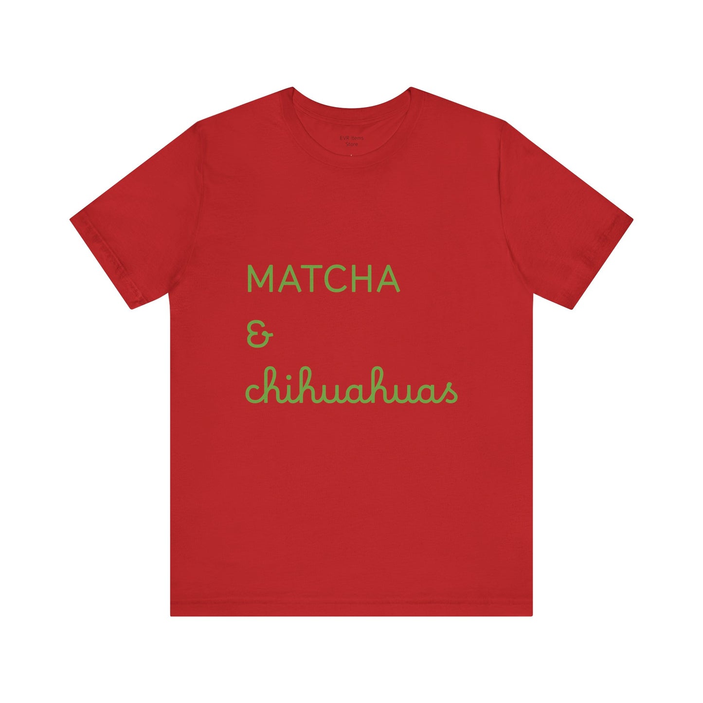 Matcha & Chihuahuas Tshirt animals lover