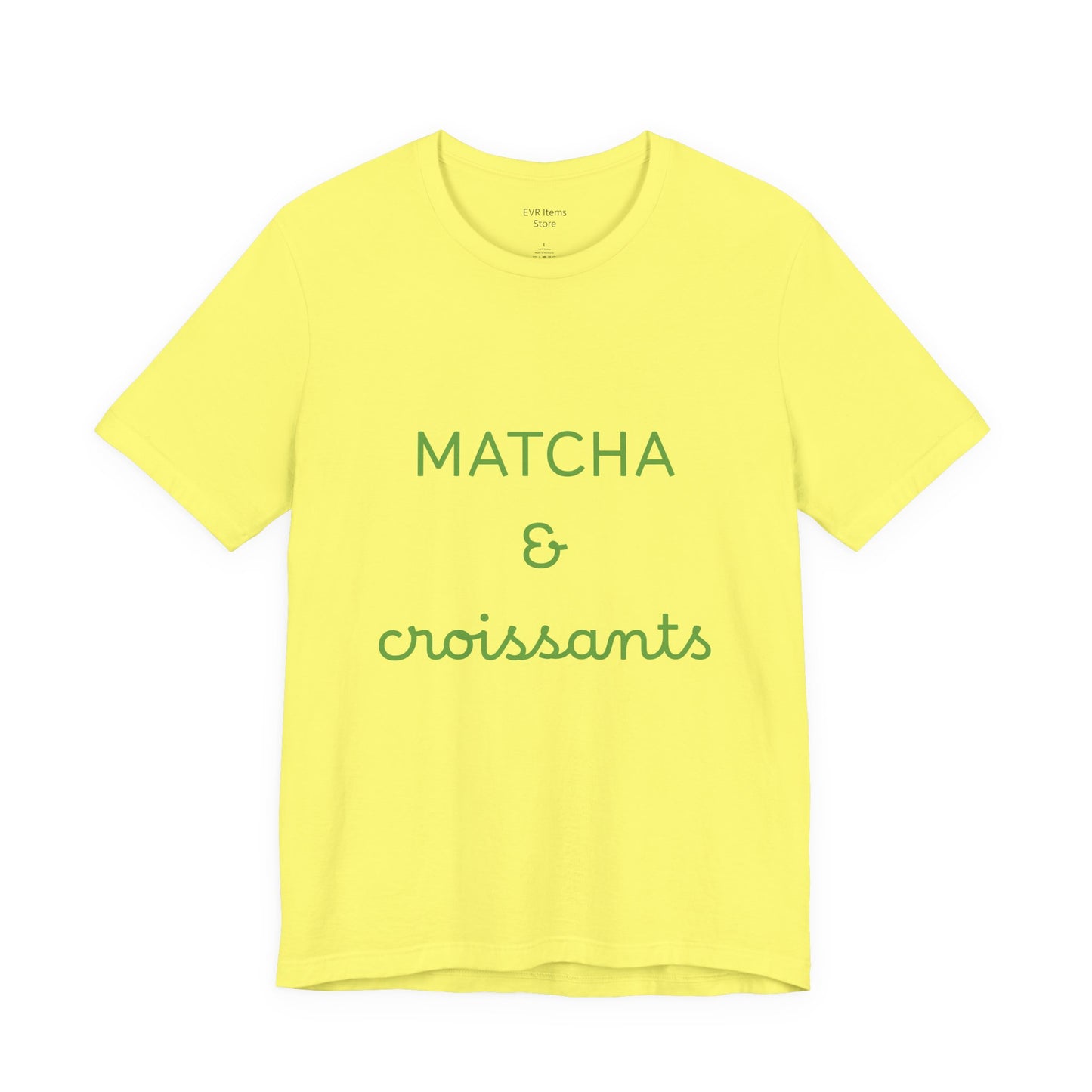 Matcha & Croissants Tee