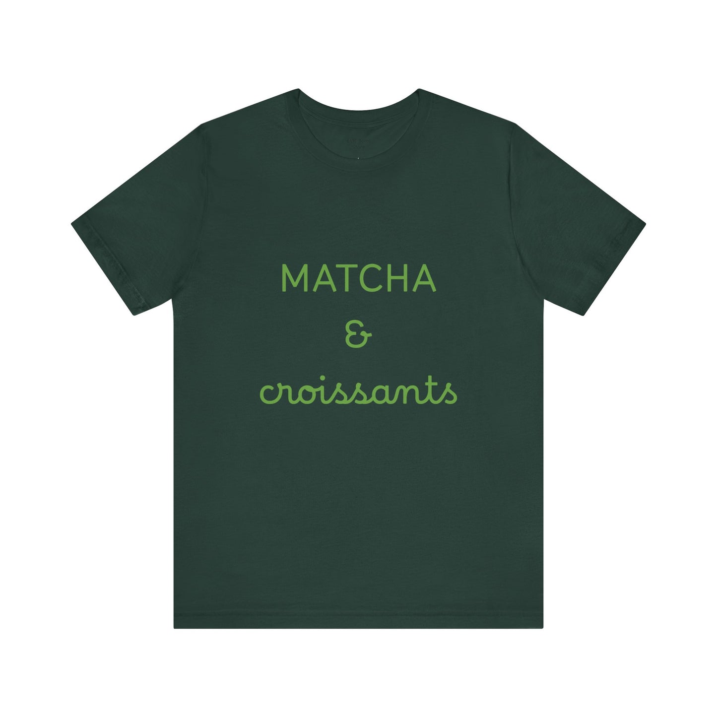 Matcha & Croissants Tee