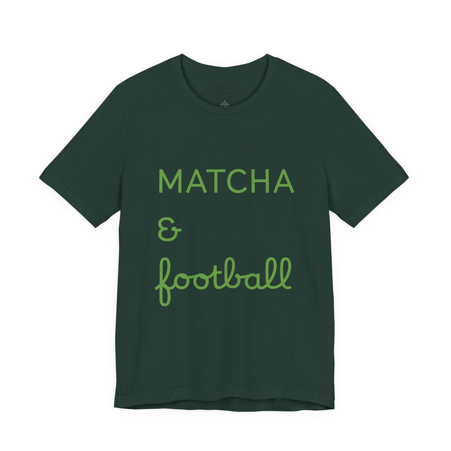 Matcha & Football Tshirt