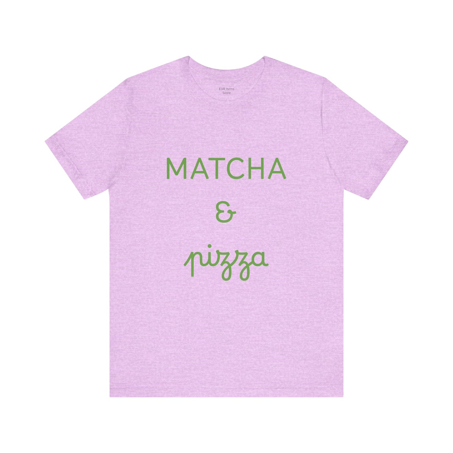 Matcha & Pizza Unisex Tee