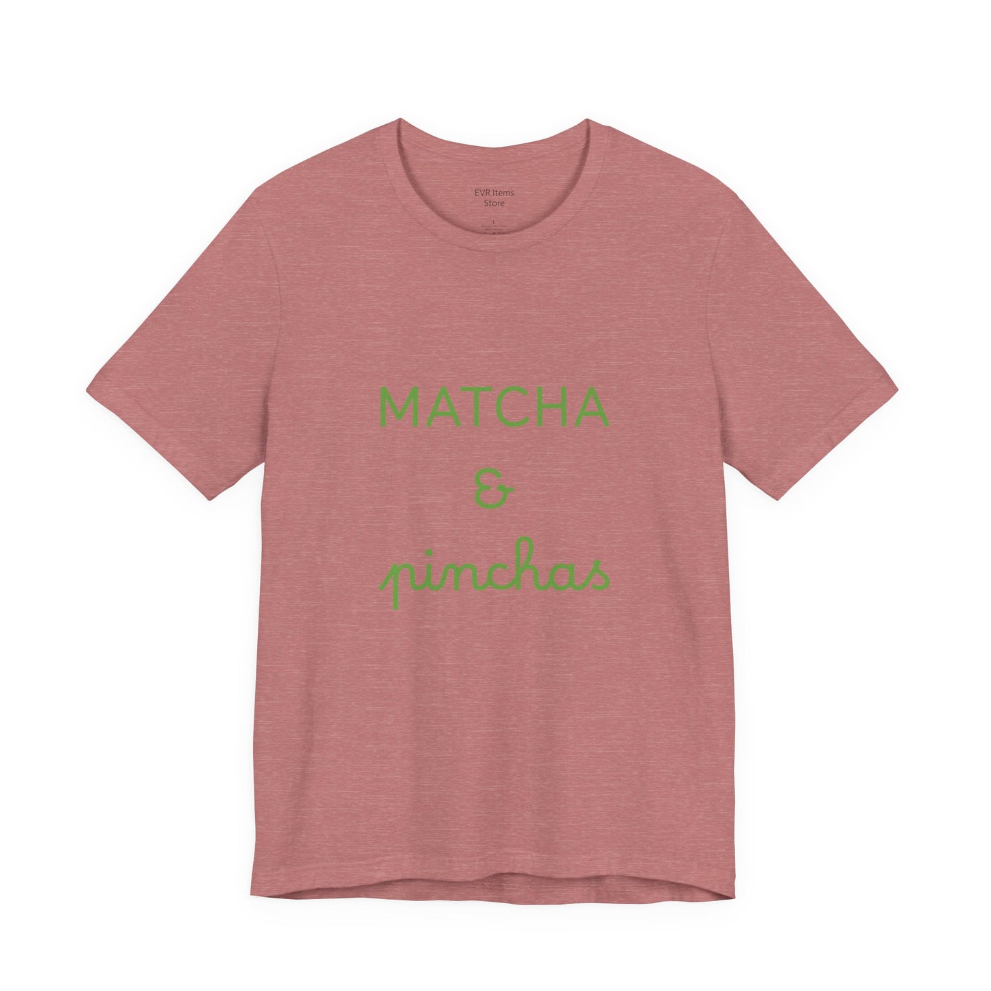 Matcha & Pinchas Unisex Tee, for yoga and matcha lovers