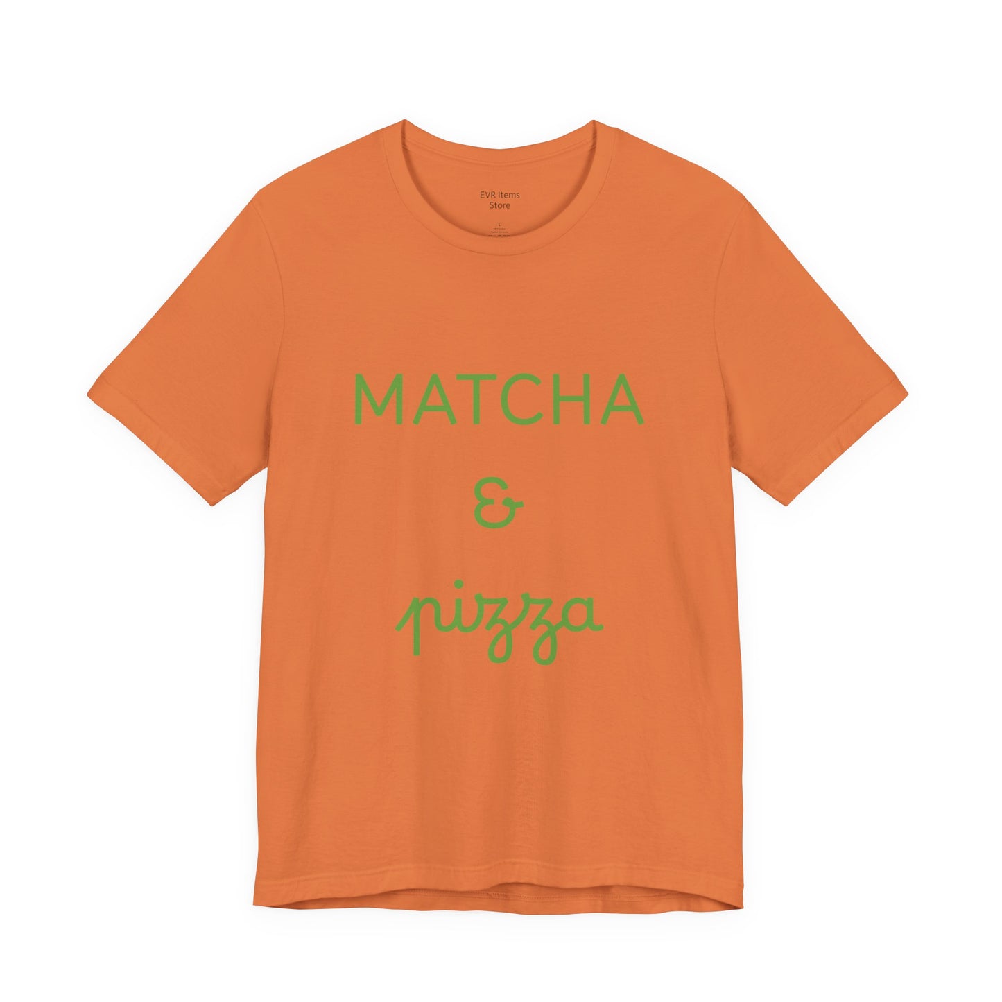 Matcha & Pizza Unisex Tee