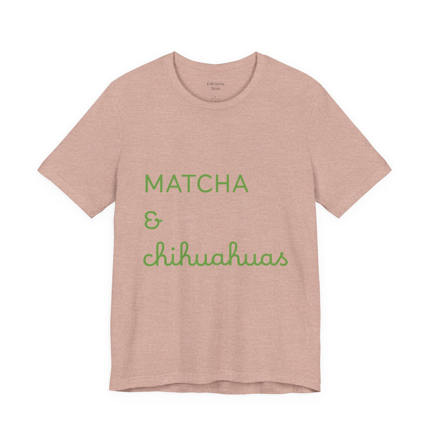 Matcha & Chihuahuas Tshirt animals lover