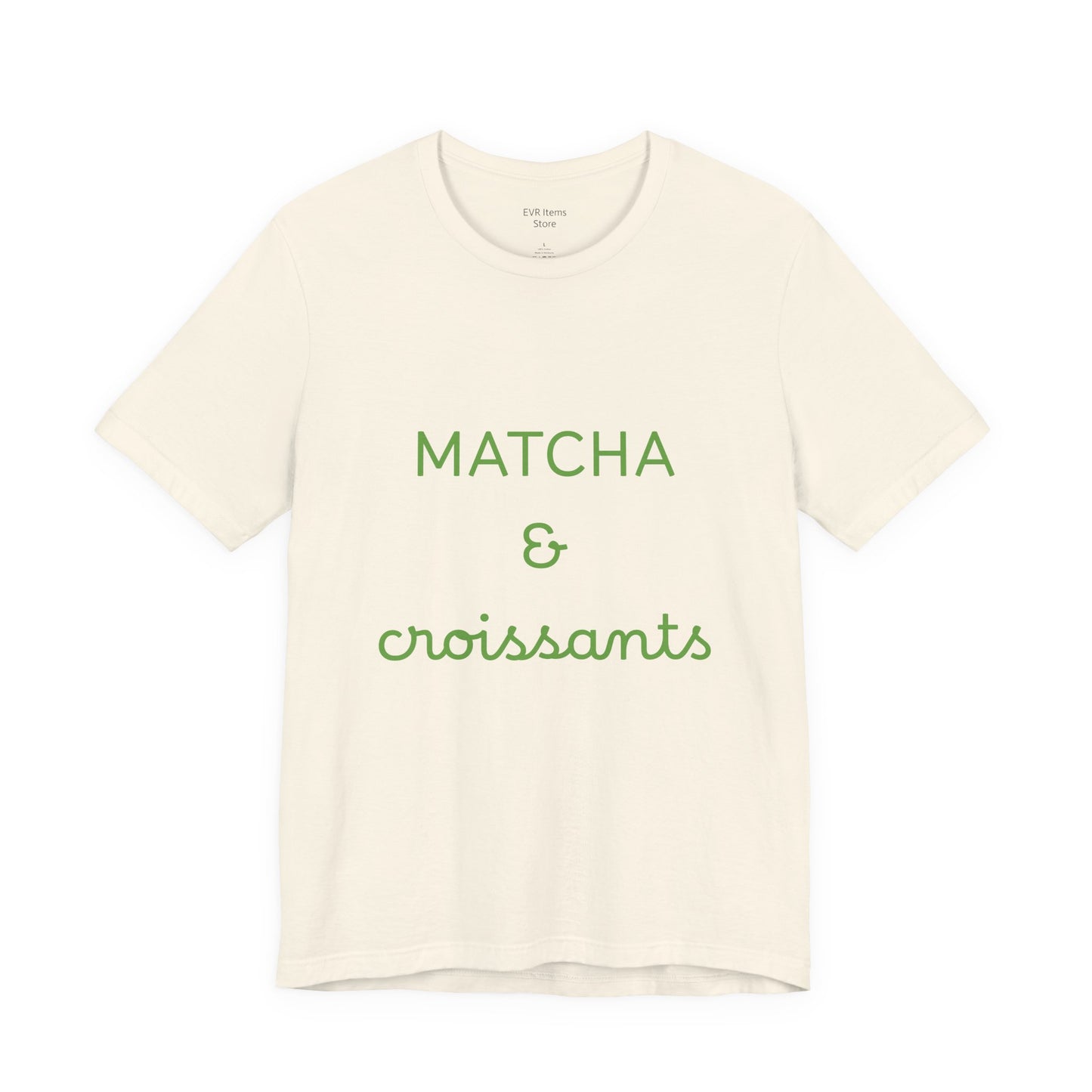 Matcha & Croissants Tee