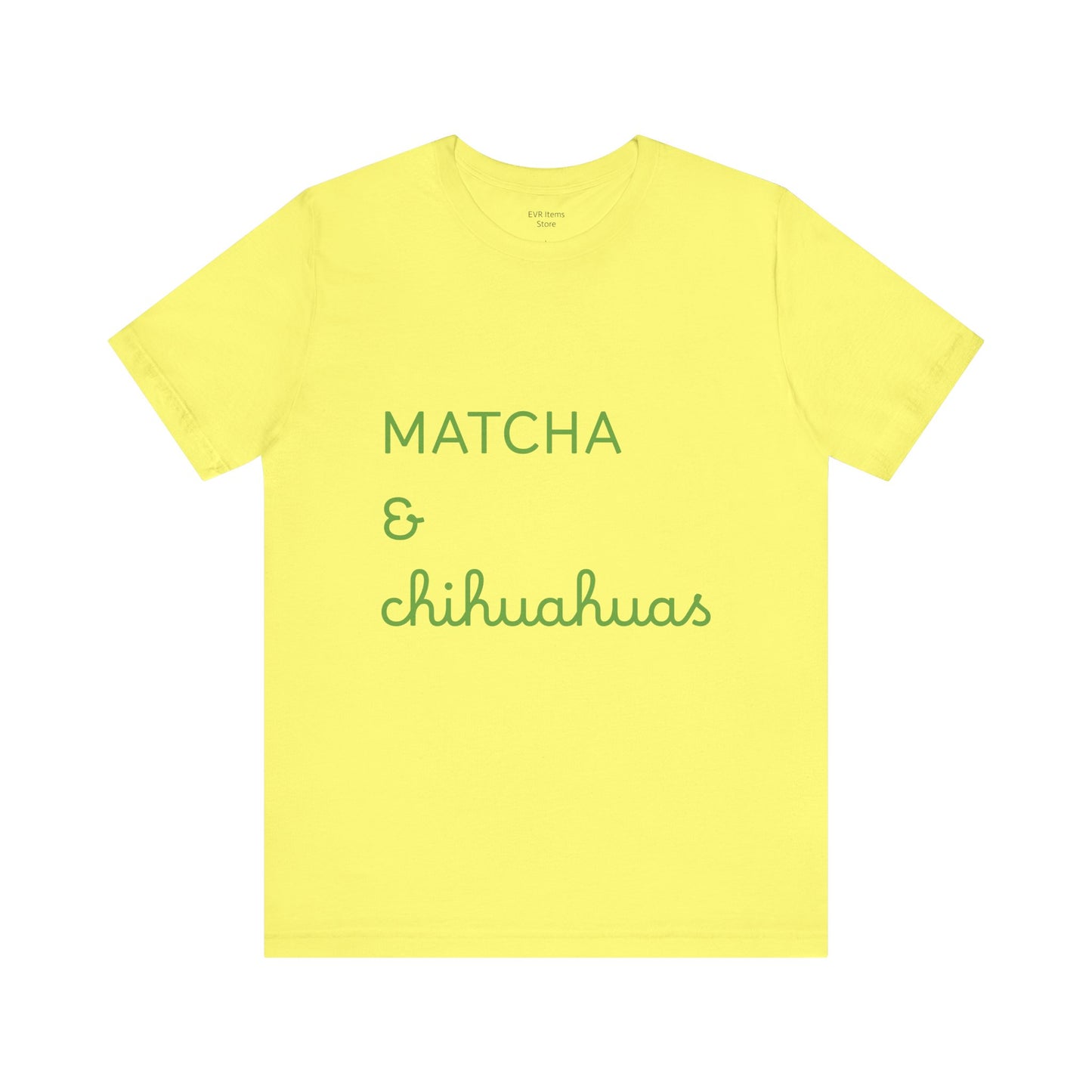 Matcha & Chihuahuas Tshirt animals lover