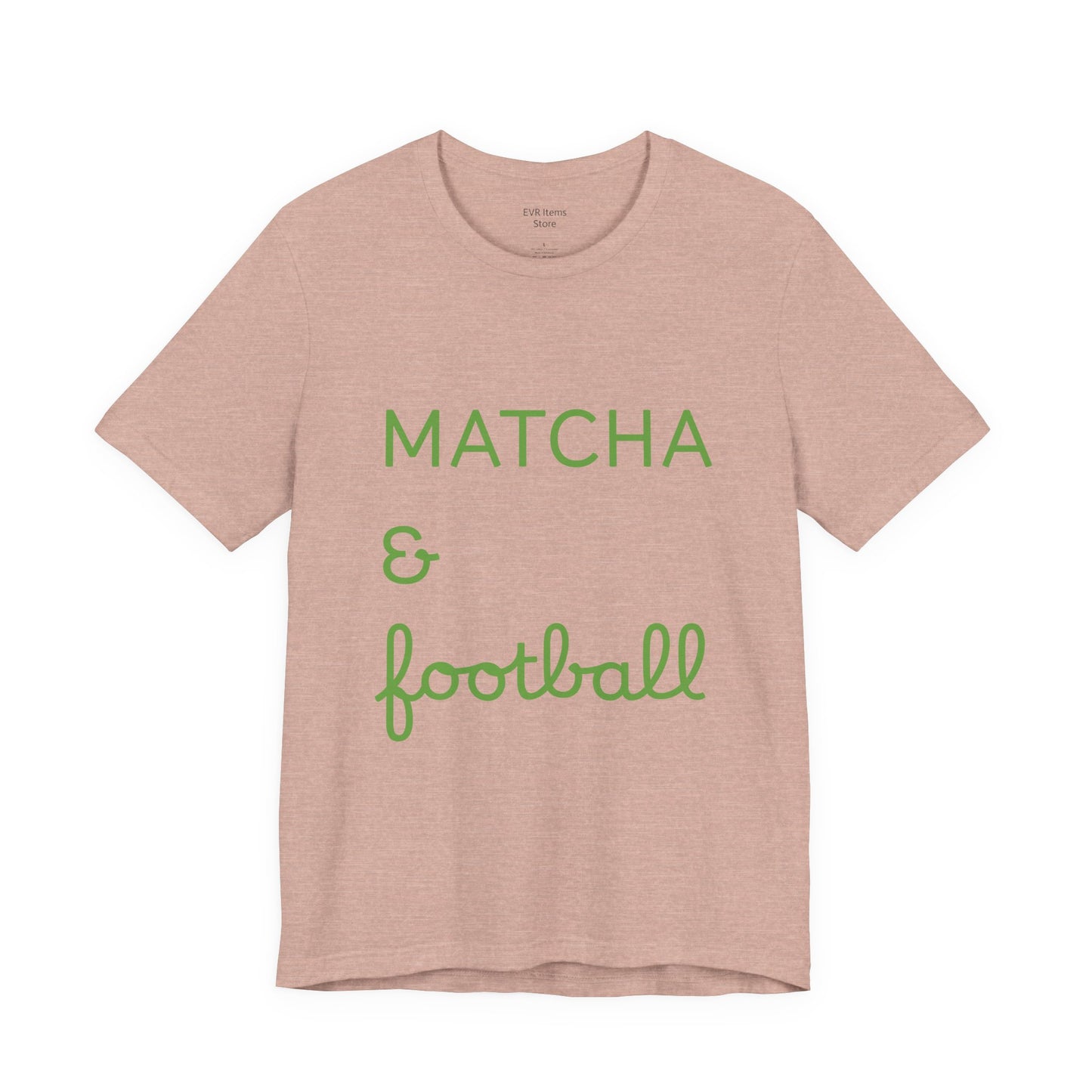 Matcha & Football T-Shirt