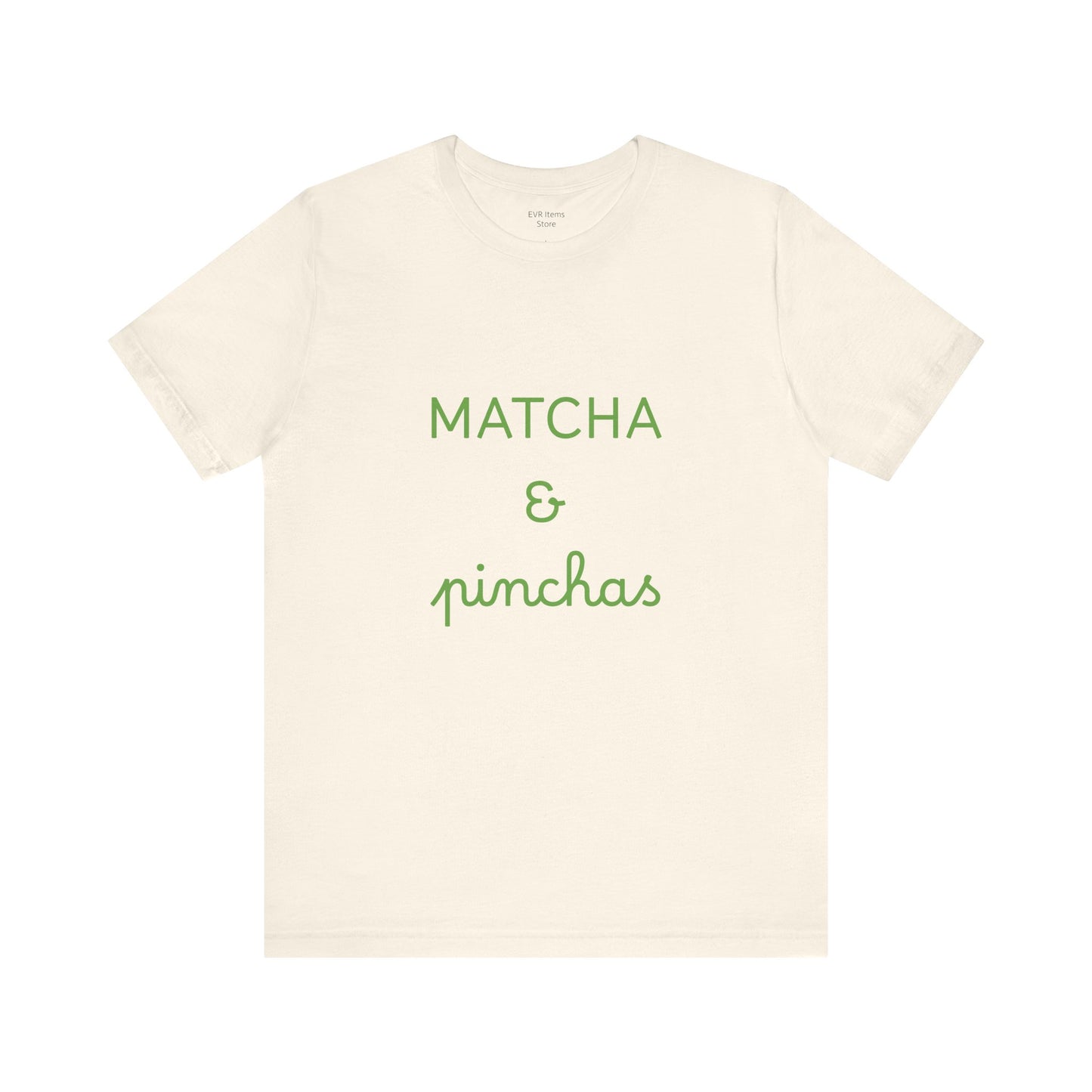 Matcha & Pinchas Unisex Tee, for yoga and matcha lovers