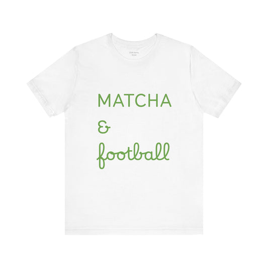 Matcha & Football Tshirt