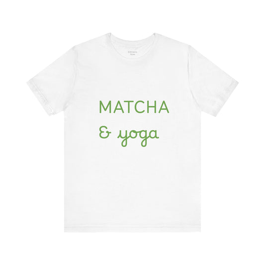 Matcha & Yoga Tshirt