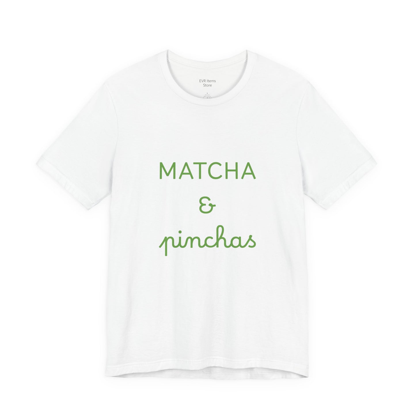 Matcha & Pinchas Unisex Tee, for yoga and matcha lovers