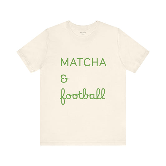 Matcha & Football T-Shirt