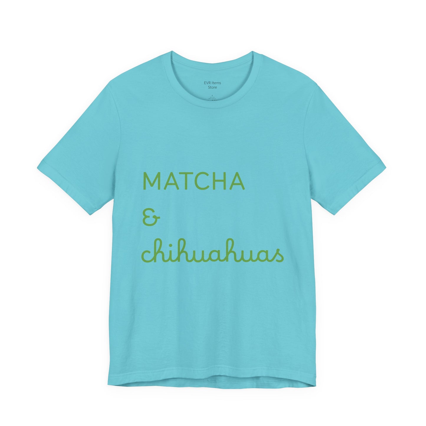 Matcha & Chihuahuas Tshirt animals lover