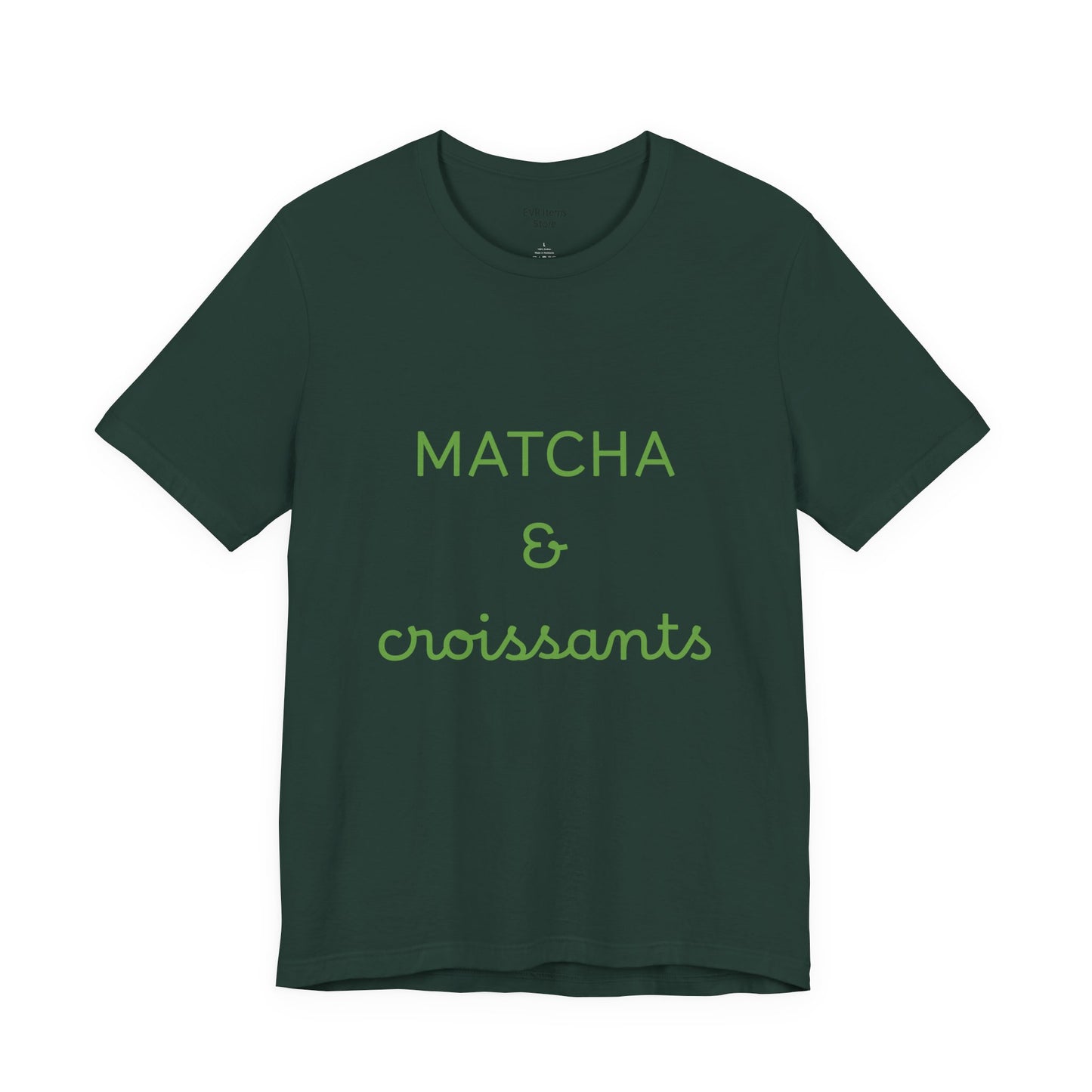 Matcha & Croissants Tee