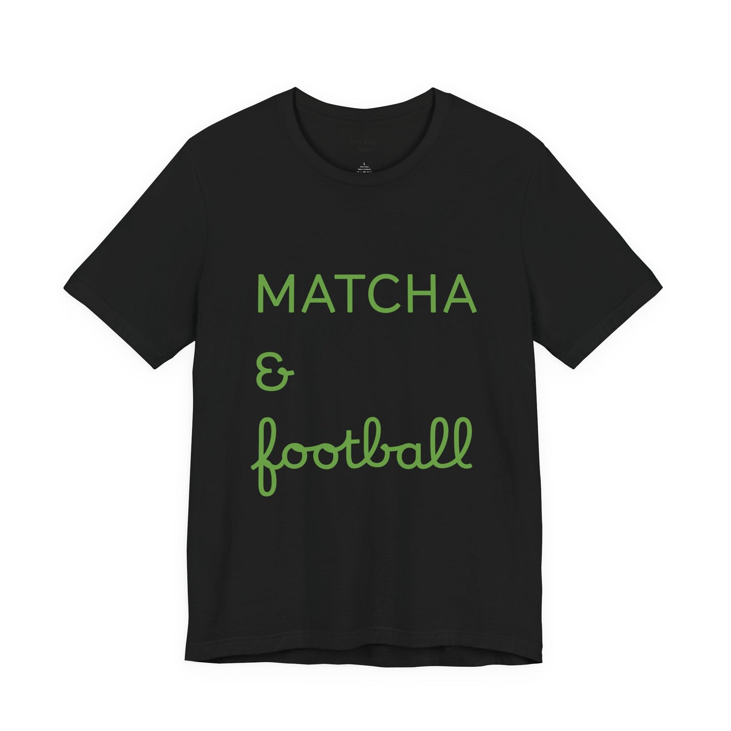 Matcha & Football T-Shirt