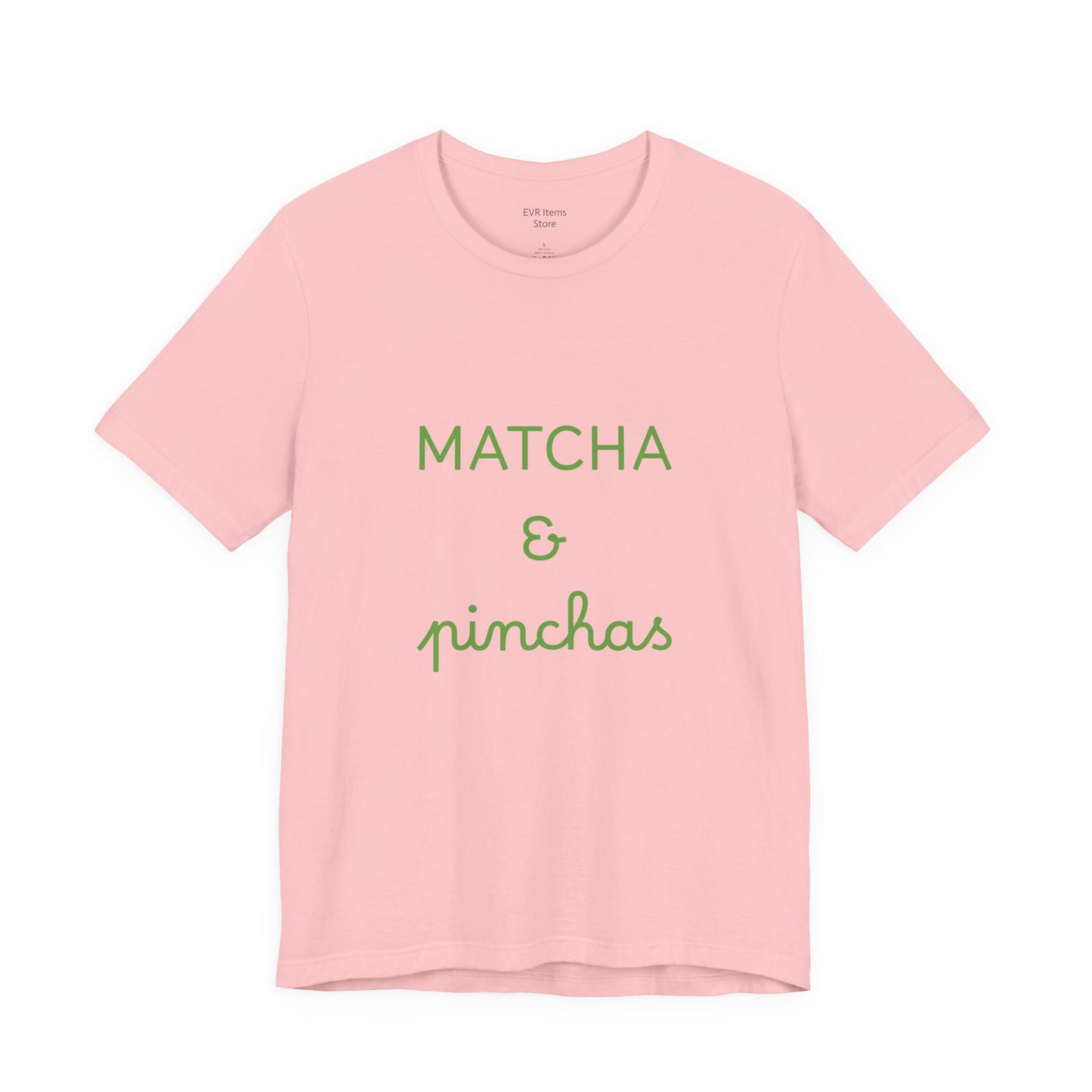 Matcha & Pinchas Unisex Tee, for yoga and matcha lovers