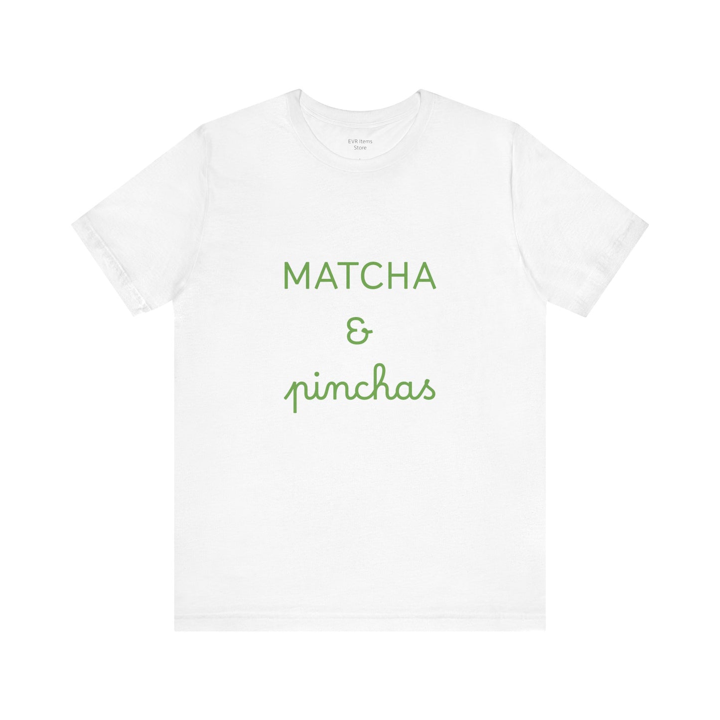 Matcha & Pinchas Unisex Tee, for yoga and matcha lovers