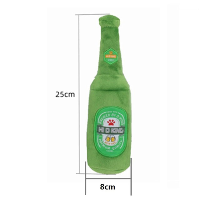 Beer Bottle Cup pet toy