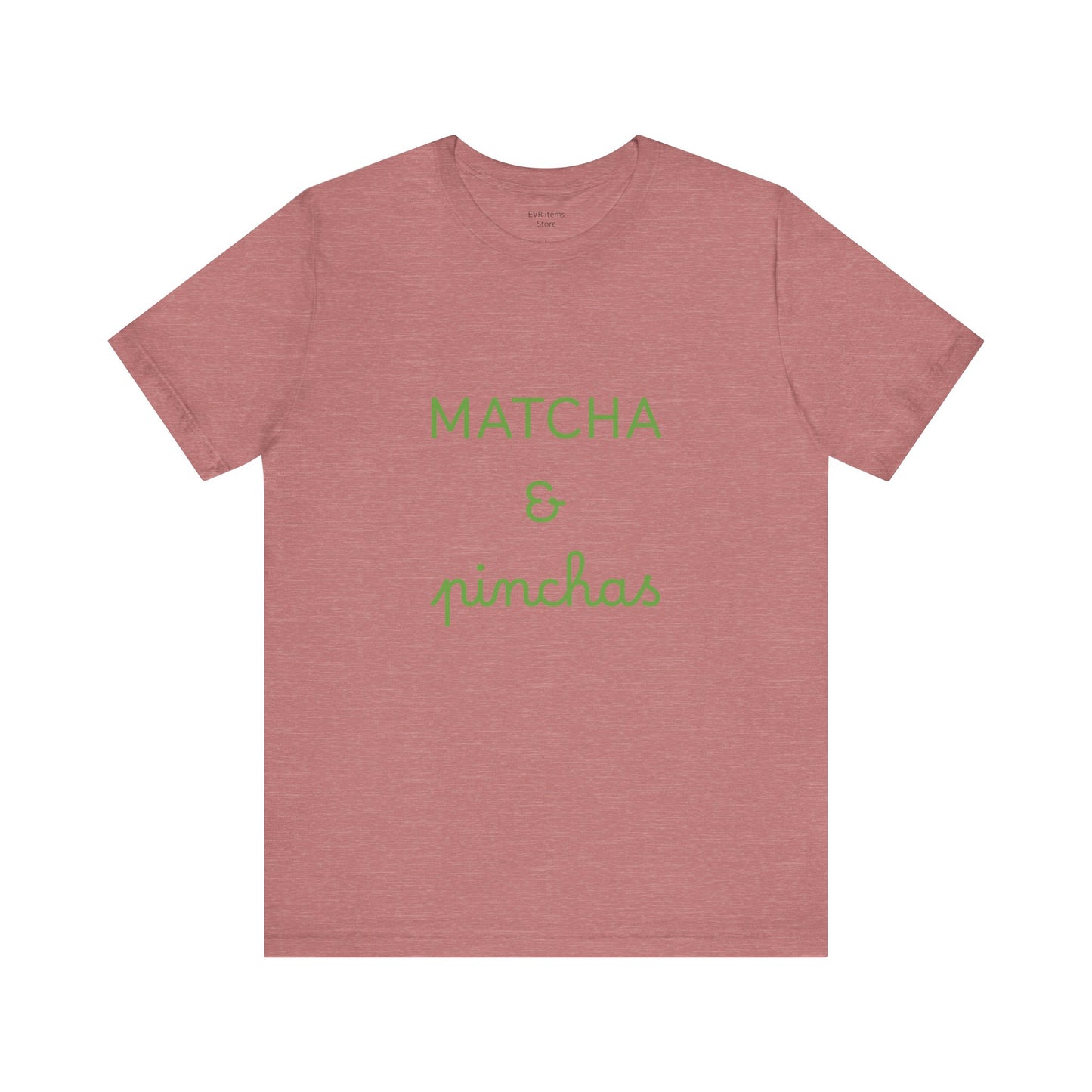 Matcha & Pinchas Unisex Tee, for yoga and matcha lovers