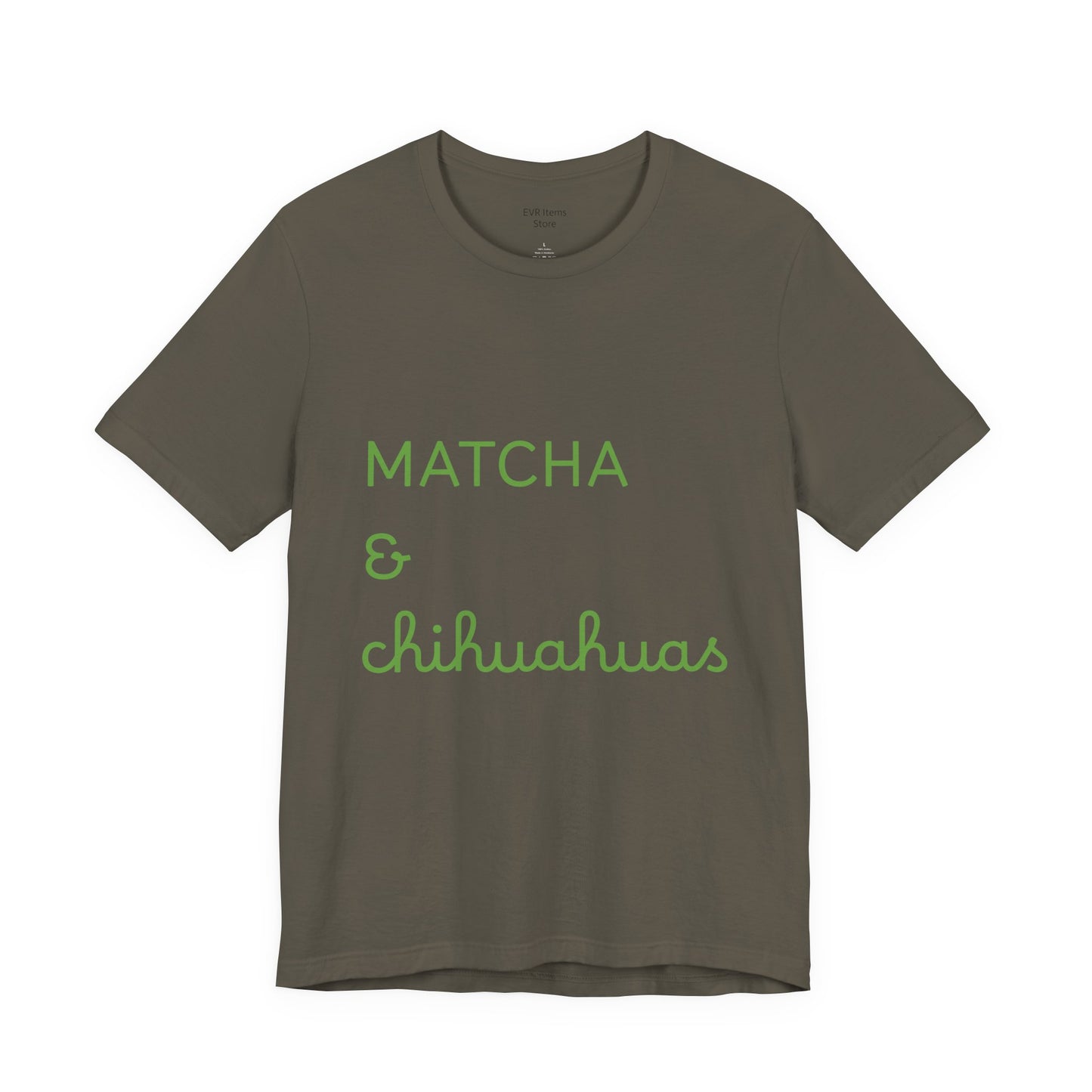 Matcha & Chihuahuas Tshirt animals lover