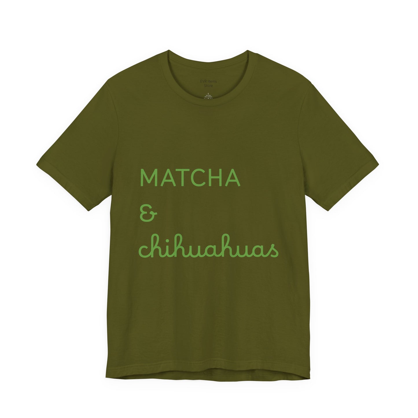 Matcha & Chihuahuas Tshirt animals lover