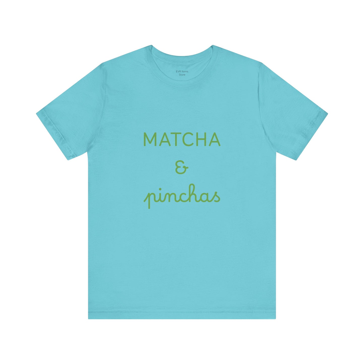 Matcha & Pinchas Unisex Tee, for yoga and matcha lovers