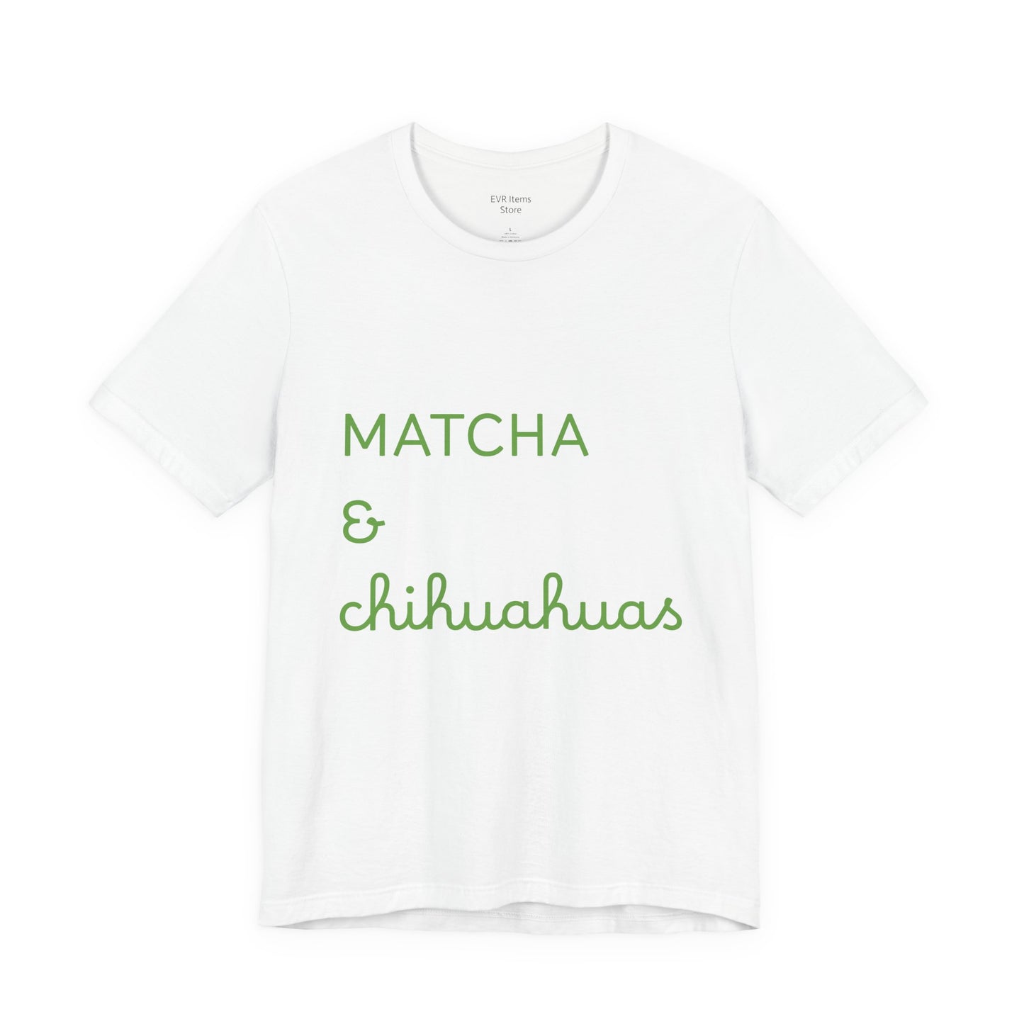 Matcha & Chihuahuas Tshirt animals lover