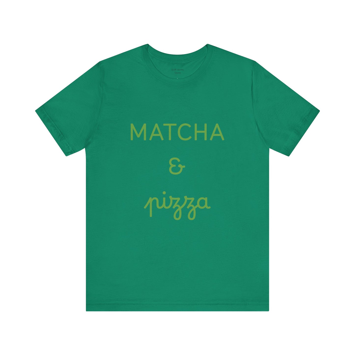 Matcha & Pizza Unisex Tee