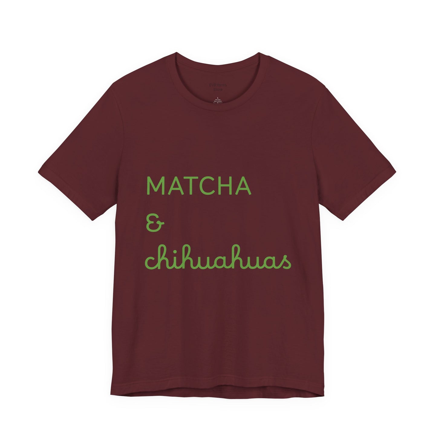 Matcha & Chihuahuas Tshirt animals lover
