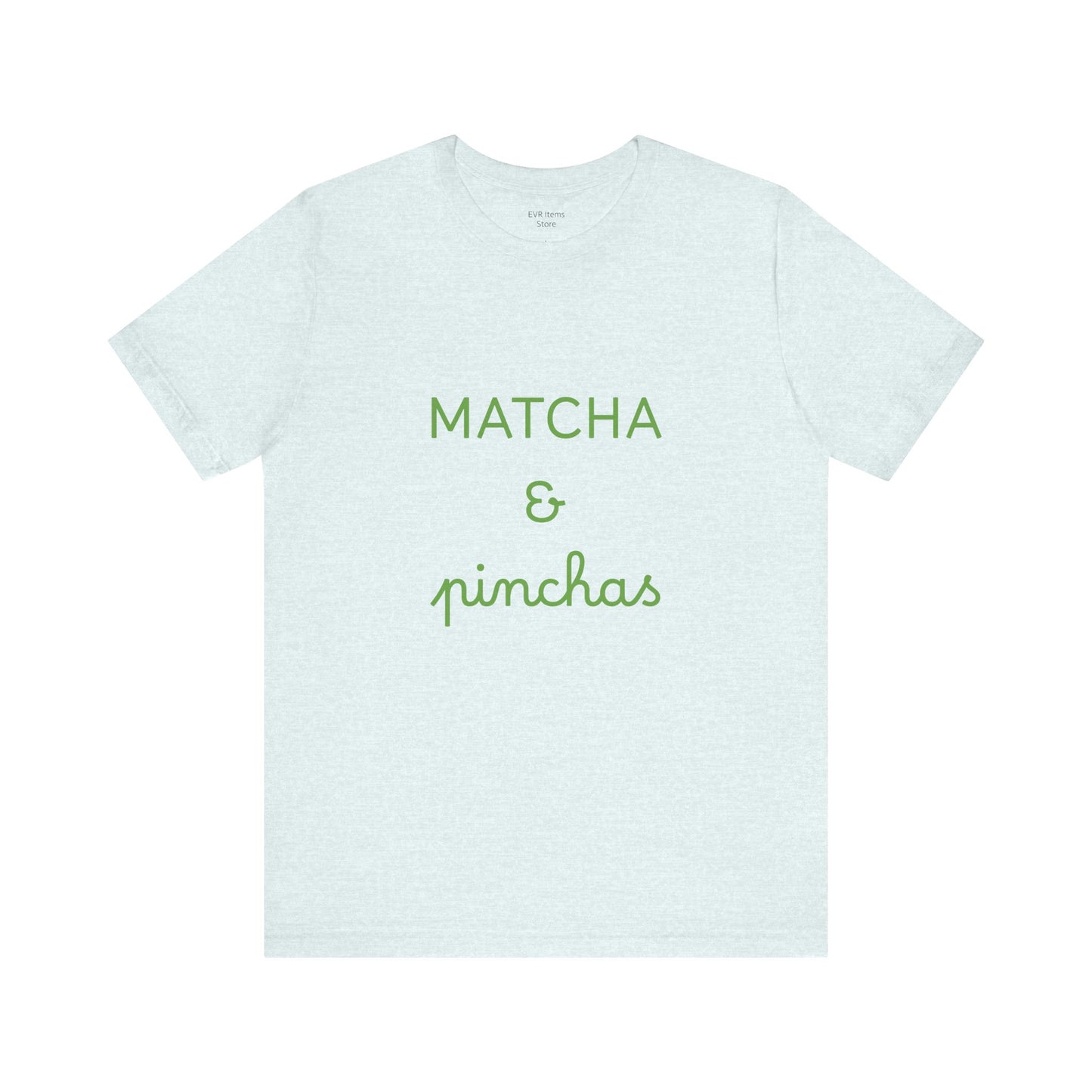 Matcha & Pinchas Unisex Tee, for yoga and matcha lovers