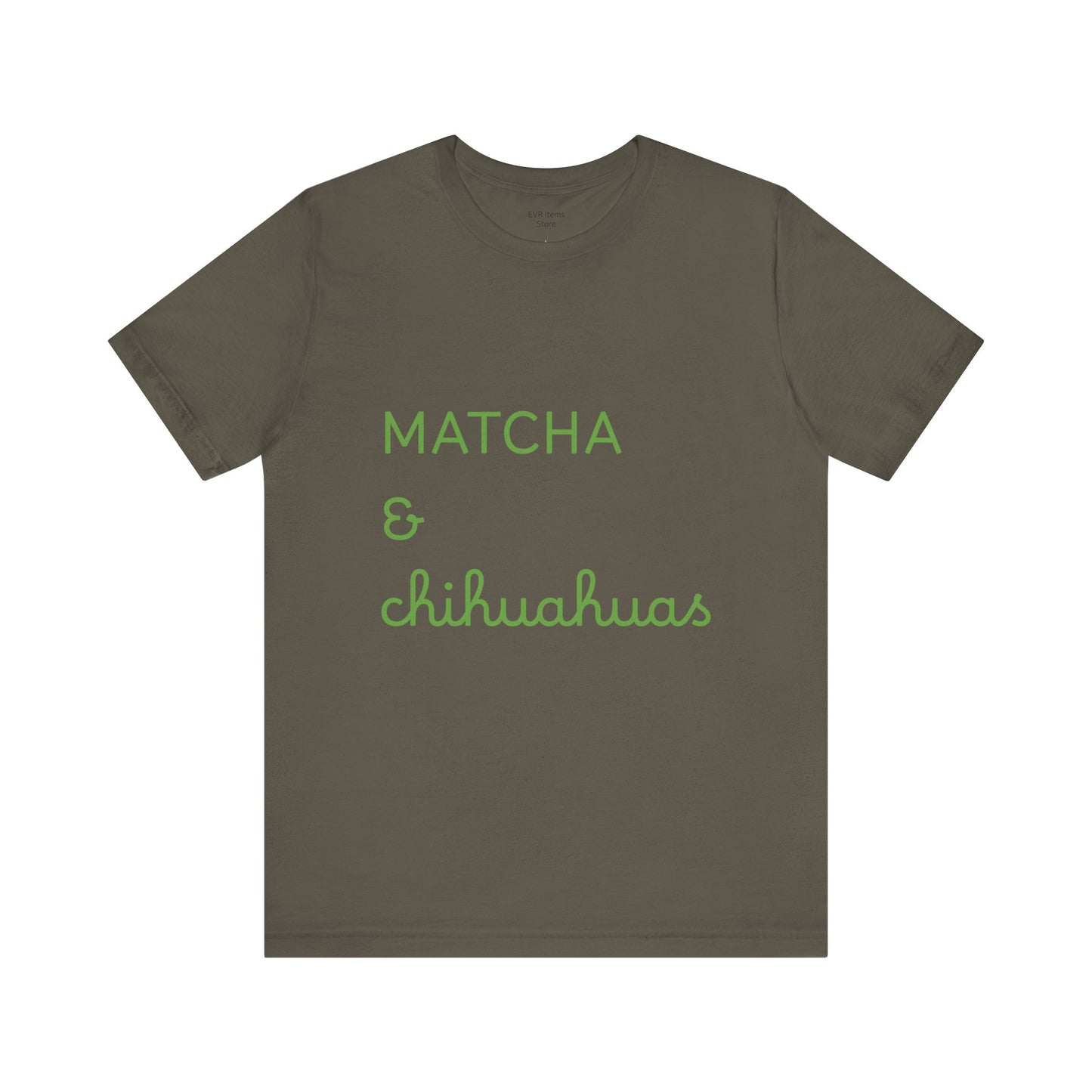 Matcha & Chihuahuas Tshirt animals lover