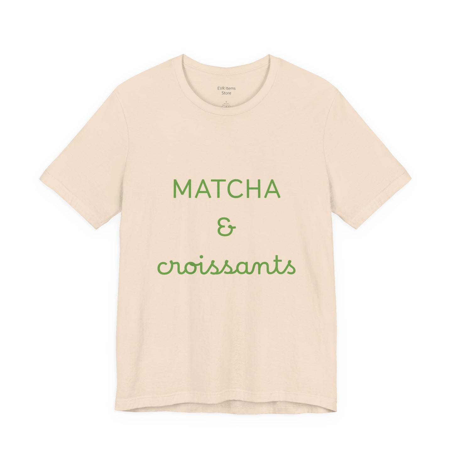 Matcha & Croissants Tee