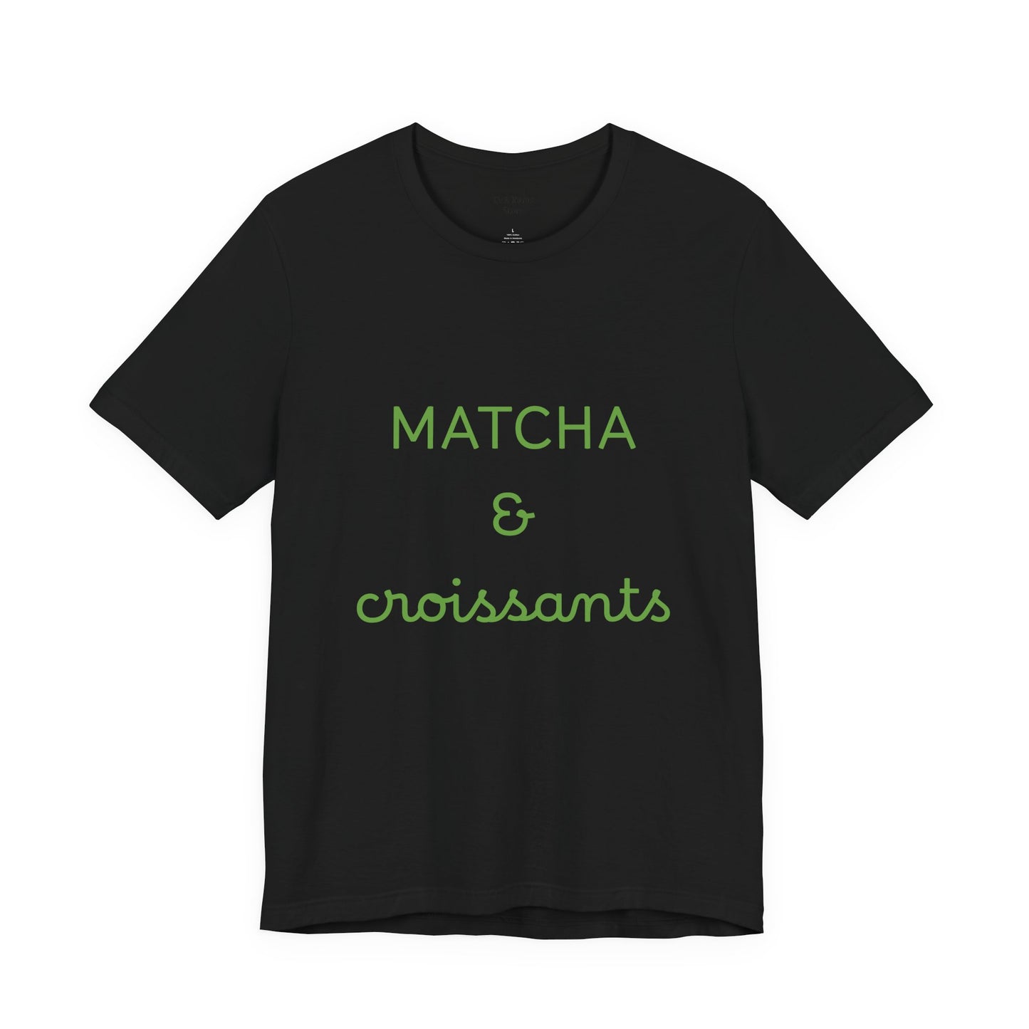 Matcha & Croissants Tee